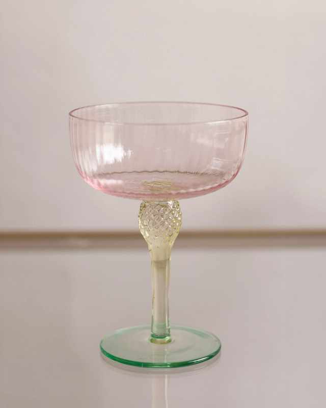 Aquarelle 8 oz. Coupe Glasses, Set of 4